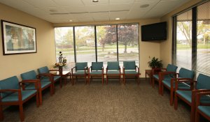 Mequon Office reception area