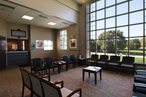 Waukesha Office reception area