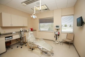 Oak Creek Office examination room