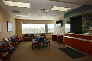 Oak Creek Office reception area